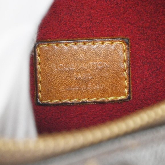 LOUIS VUITTON Croissant GM Shoulder Bag Monogram Leather Brown M51511 35YC109 - Picture 14 of 14